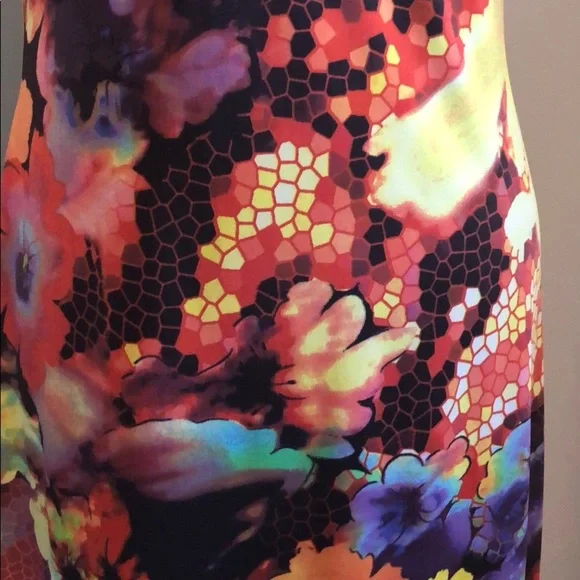 Crystal Fashions Colorful Sleeveless Dress, NWT, Size S - Picture 5 of 6